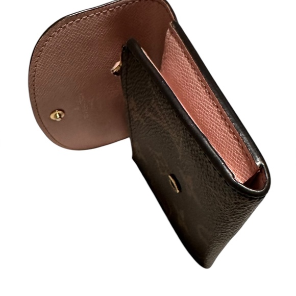 Genuine LOUIS VUITTON Rosalie Coin Purse Monogram Wallet M62361 Mint - Picture 7 of 16